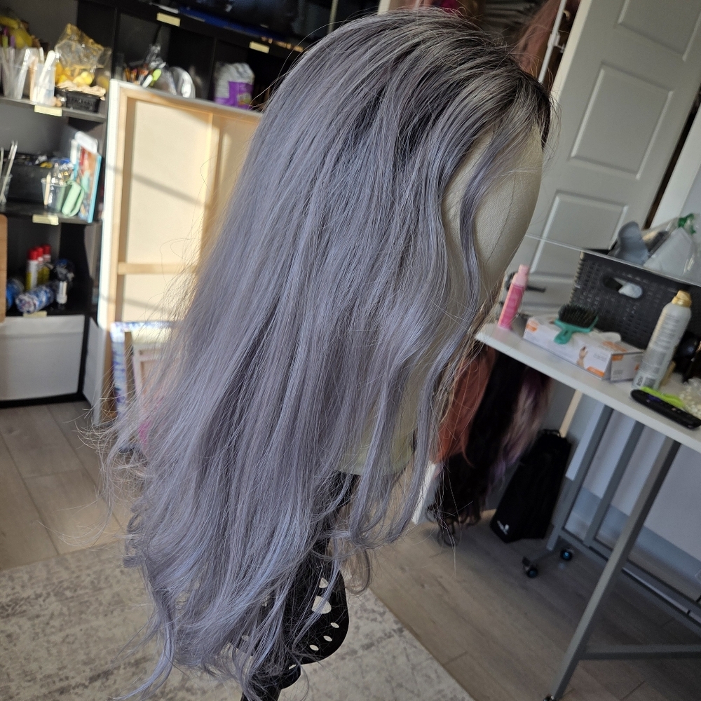 Renee Of Paris Lavish Waves Synthetic Wig In Lunar Haze